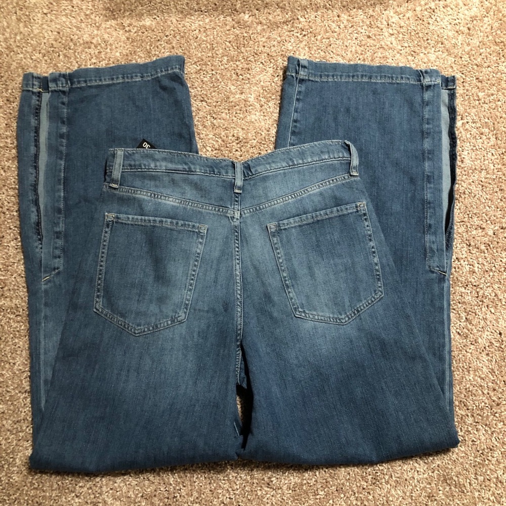 NWT Banana Republic High Rise Wide Leg Jeans 30 - Picture 10 of 14